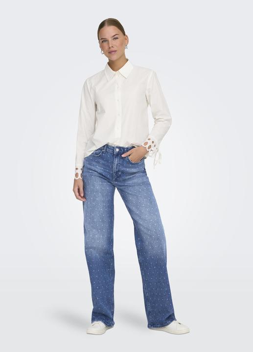 Actual product image Only ONLJUICY Hohe Taille Weiter Beinschnitt Jeans Jeans mit weitem Bein (W30/L32)