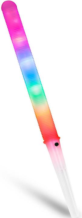 Produktbild Royal Catering Zuckerwattestäbchen LED 7 Modi Bpa Freier Kunststoff Inkl. Batterien 50 Stück