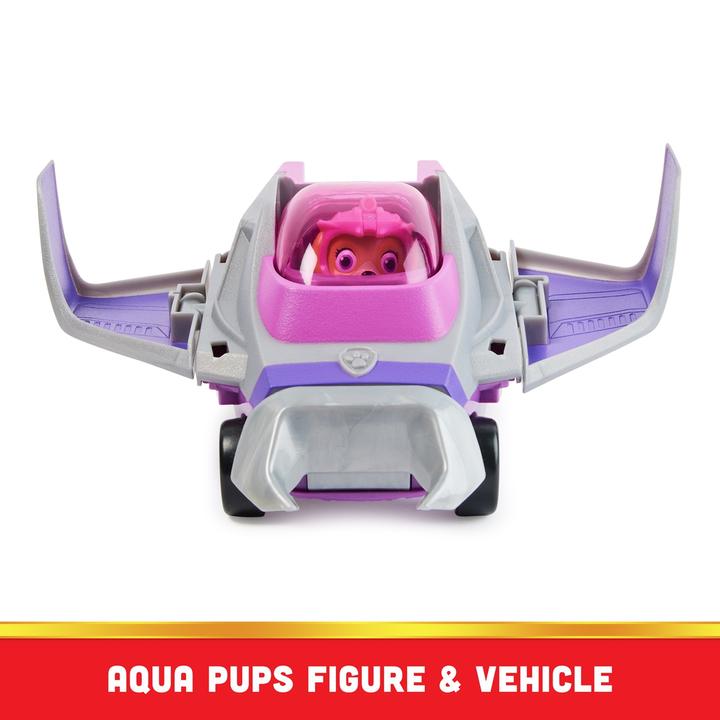 Actual product image Spin Master Paw Patrol Aqua Pups Deluxe Vehicle Skye