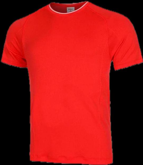 Wilson Team Seamless Crew Herren Rot