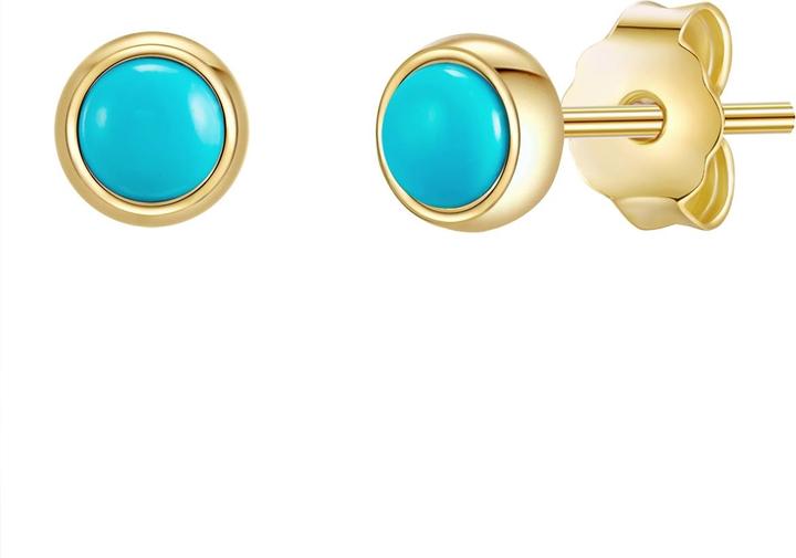 Immagine prodotto Glanzstücke München Donna Argento Sterling Turchese (rec.) Oro Giallo - 28403 (Argento)