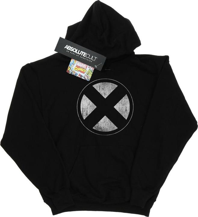 Produktbild XMen Distressed Emblem Kapuzenpullover (L)