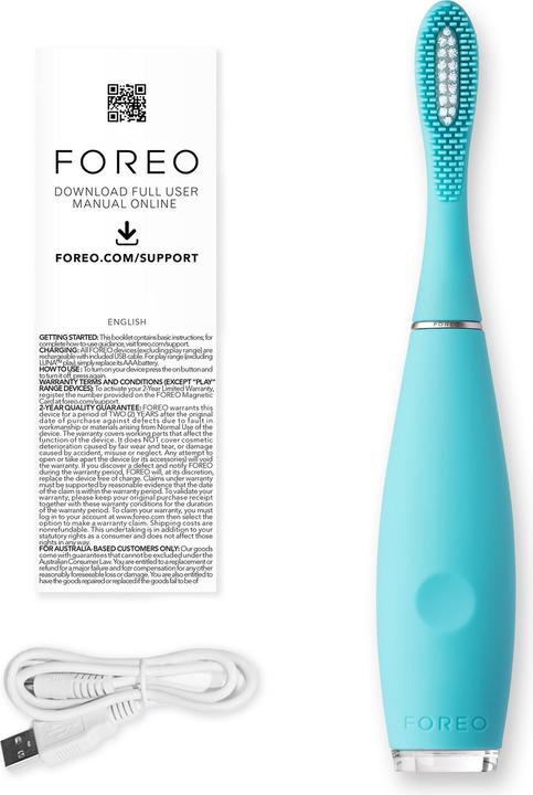 Immagine prodotto Foreo ISSA Kids True Blue Pony Sonic Toothbrush (Spazzolino sonico)