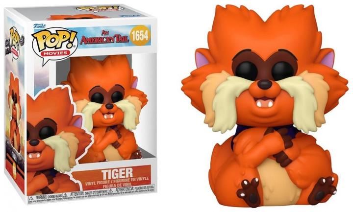 Actual product image Funko Feivel, der Mauswanderer POP! Movies Vinyl Figur Tiger 9 cm