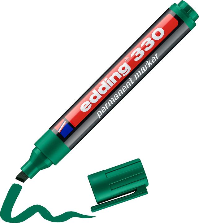 Immagine prodotto Edding Marcatore permanente 330 (Verde, 1 mm, 1 x)