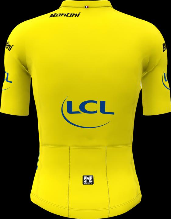 Image du produit Santini Kurzarmtrikot TDF LEADER PROFI Herren (XL)