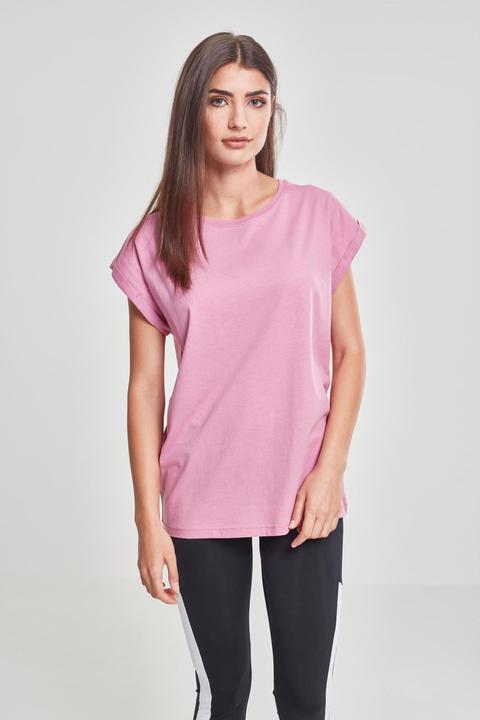 Actual product image Urban Classics Ladies Extended Shoulder Tee (L)
