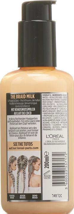 Immagine prodotto L'Oréal Paris Stylista La treccia del latte (Crema per capelli, 200 ml)
