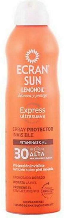 Ecran SUN LEMONOIL spray protettivo invisibile SPF30 250 ml (Spray solare, SPF 30, 250 ml)
