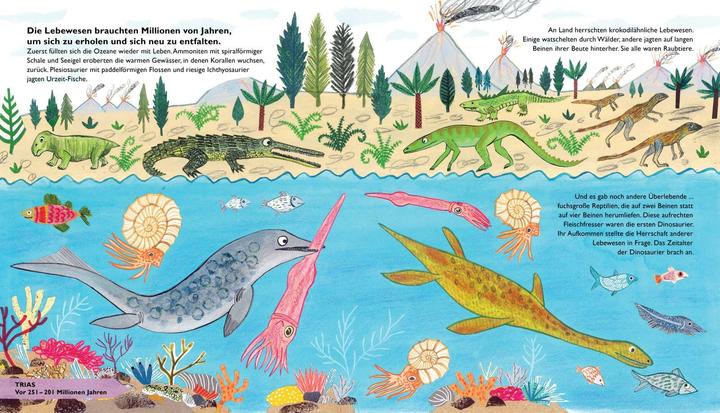 Actual product image So lebten die Dinosaurier und andere Urzeittiere (German, Steve Williams, Catherine Barr, 2024)