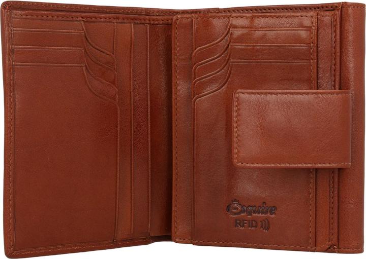 Actual product image Esquire Toscana wallet RFID protection leather 12 cm