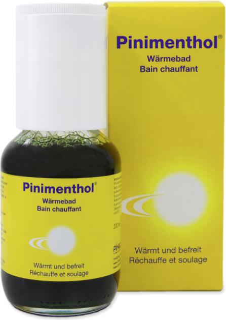 Actual product image Pinimenthol Heat bath (200 ml, Bath oil)