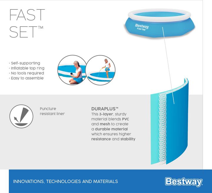 Actual product image Bestway Fast Set (244 x 66 cm)