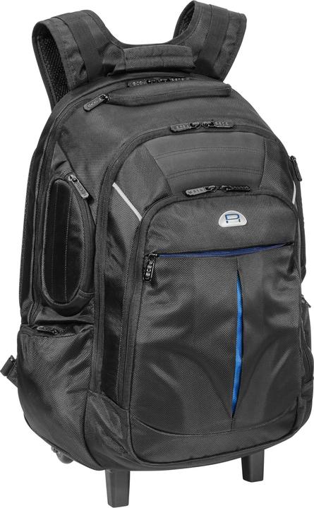 Image du produit Pedea Sac à dos à roulettes "Premium" 17.3", noir (17.30")