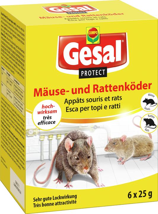 Gesal PROTECT Mäuse- und Rattenköder
