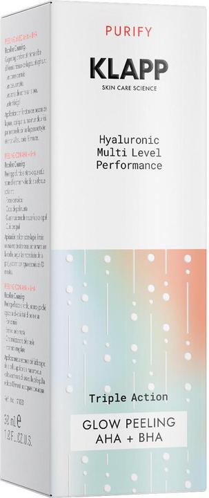 Produktbild Klapp Multi Level Performance Cleansing Triple Action GLOW PEELING AHA + BHA (Peeling, 30 ml)