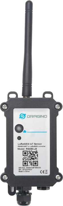 Actual product image Dragino RS485-LB LoRaWAN RS485/UART Converter Node 868MHz