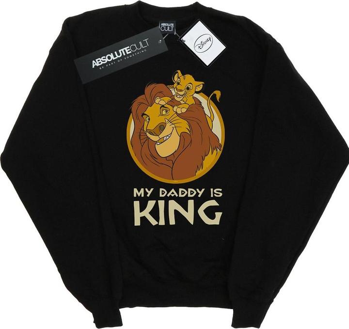 Disney The Lion King My Daddy Is King Sweatshirt Mädchen (152, 158)