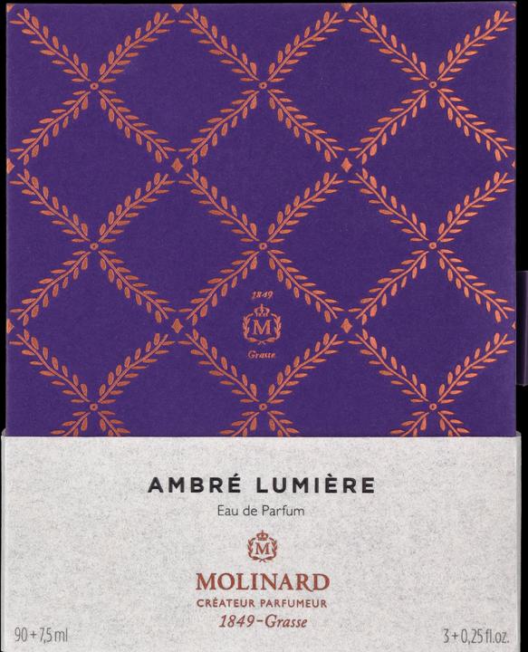 Actual product image Molinard AMBRÉ LUMIÈRE EDP 90 ML + 7,5 ML (Eau de parfum, 97.50 ml)
