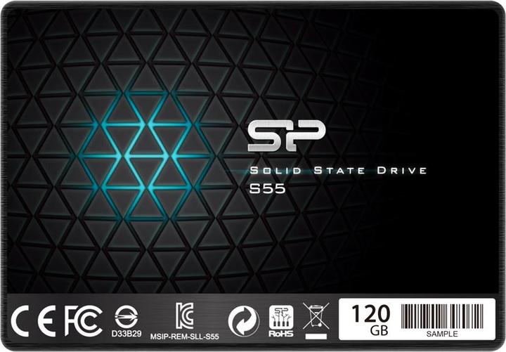 Actual product image Silicon Power Slim S55 (120 GB, 2.5")