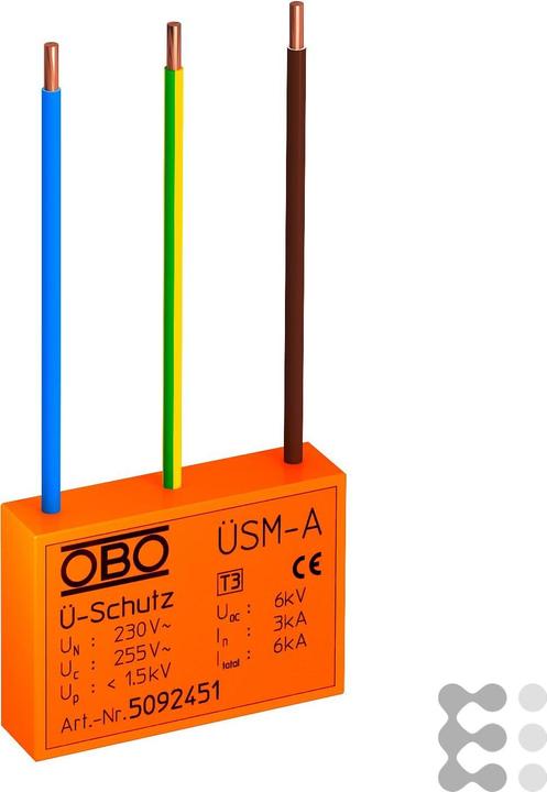 Produktbild OBO Bettermann OBO UESMAÜberspannungsschutzmodul