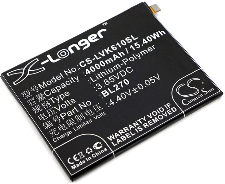 Actual product image NoName Battery for Lenovo Vibe K6 Plus etc