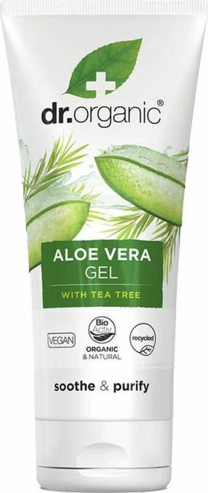 Actual product image Dr. Organic Dr Organic Organic Aloe Vera Gel with Tea Tree Arnica 200ml (200 ml)
