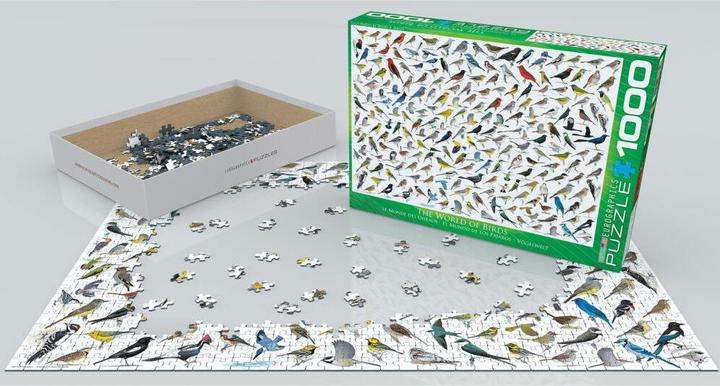 Actual product image Eurographics The world of birds (1000 pieces)