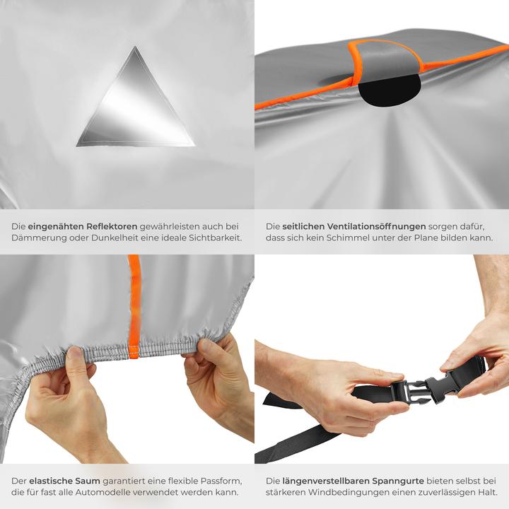 Produktbild tectake Hagelschutz-Autoplane