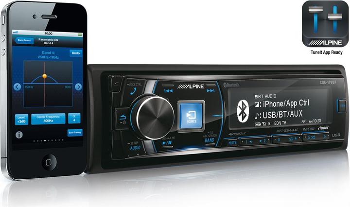 Actual product image Alpine Cde-178bt