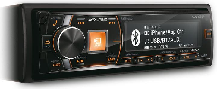 Actual product image Alpine Cde-178bt