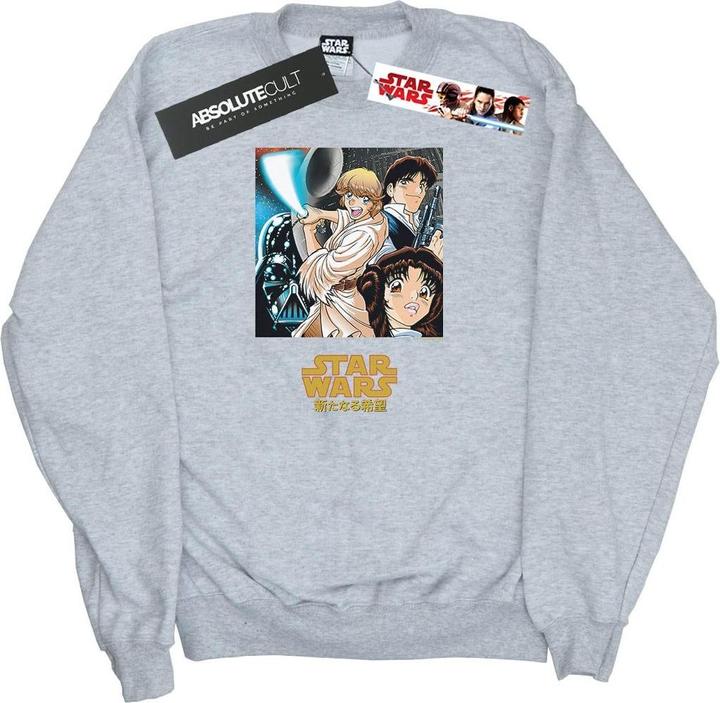 Star Wars Anime Poster Sweatshirt (XL)