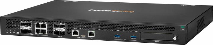 Actual product image Aruba HPE Networking 9114 4x SFP+ 4x Combo 1x Expansion Slot Hybrid Gateway EU en