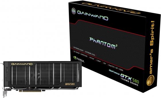 Produktbild Gainward GTX-580 Phantom (1.54 GB)