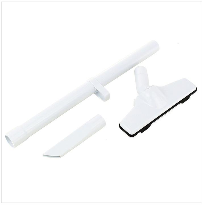 Actual product image Makita BCL 180 ZW 18 V Li-Ion battery vacuum cleaner WHITE Solo - only the device