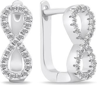 Immagine prodotto Brilio Argento - Orecchini moderni in argento Infinity EA658W