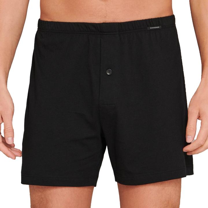 Actual product image Schiesser 2 Pack Singlet Jersey Boxer Shorts (4XL, pack of 2)