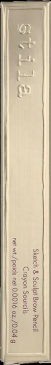 Actual product image Stila Sketch & Sculpt Brow Pencil #Dark