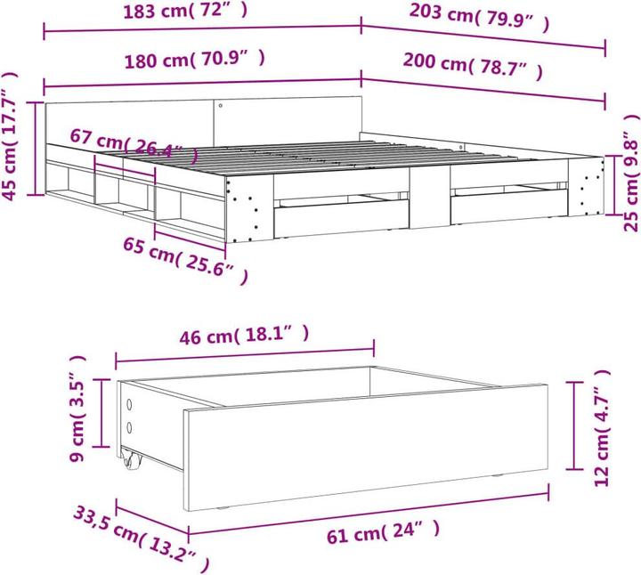 Actual product image VidaXL Keran (180 x 200 cm)