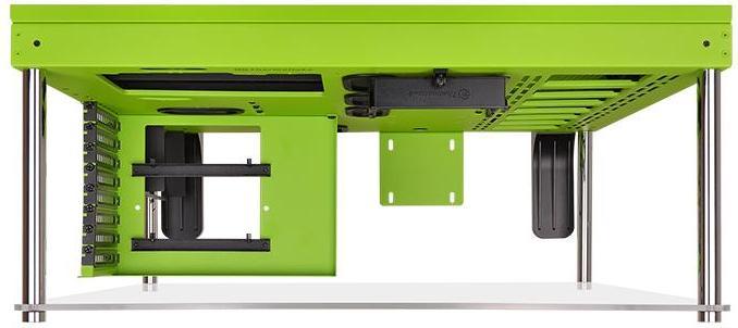 Produktbild Thermaltake Core P5 Green Edition (ATX, mATX, Mini-ITX)