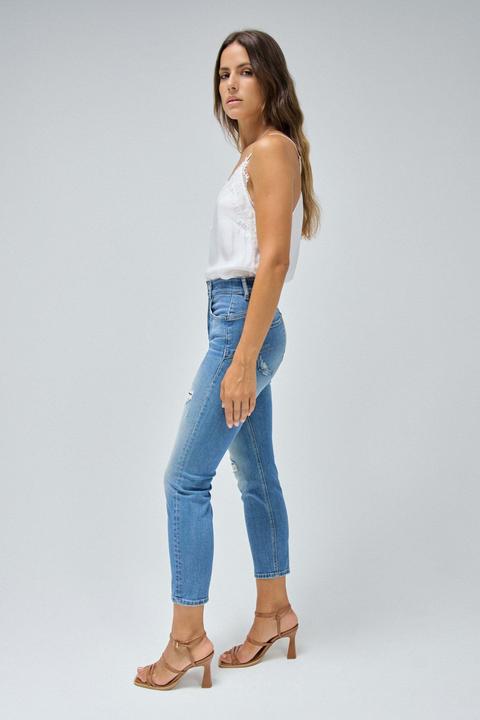 Actual product image Salsa Jeans Faith Destroyed Greencast jeans (W32/L28)