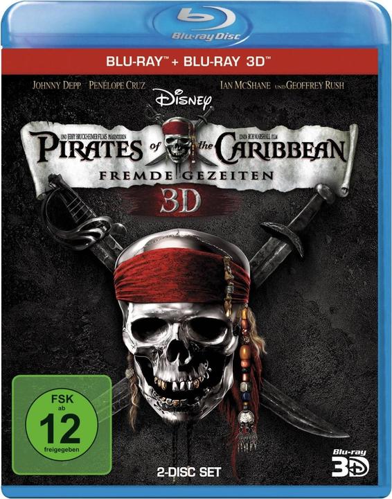 Produktbild Fluch der Karibik Fremde Gezeiten (3D Blu-ray, 2011, Türkisch, Englisch, Deutsch)
