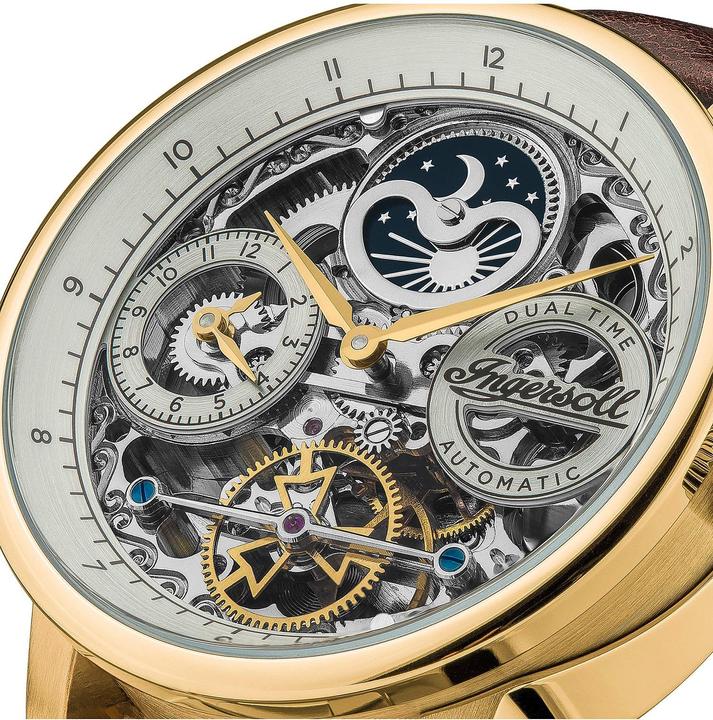 Immagine prodotto Ingersoll 1892 Il Jazz (Orologio con pietra preziosa, Visualizzazione della riserva di carica, 42 mm)