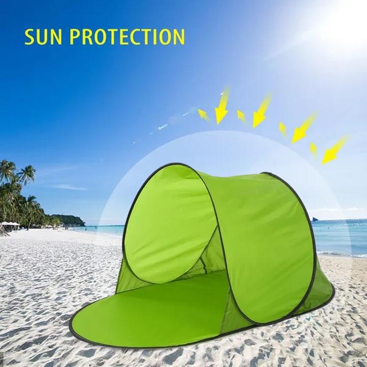 Produktbild ASMI Pop Up Strandzelt mit UV-Schutz (Strandzelt + Strandmuschel)