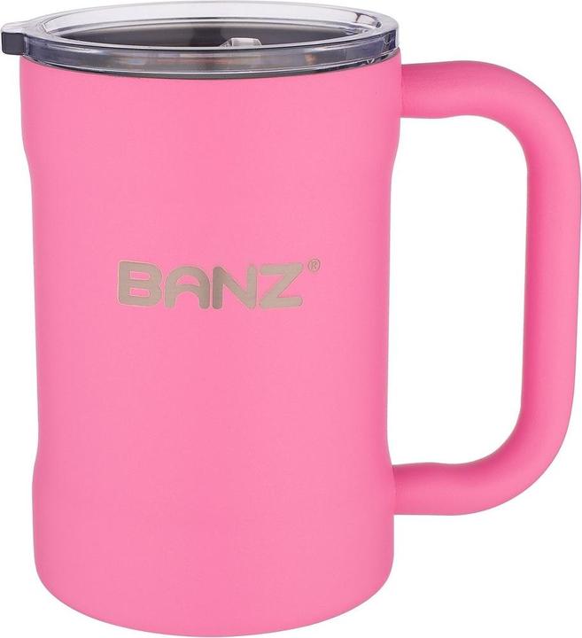 Baby Banz Doppelwandiger isolierter Reisebecher, mittelgross, wiederverwendbar, vakuumisoliert