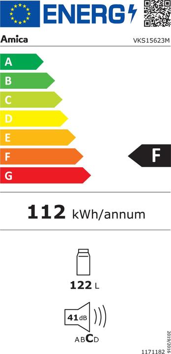 Etichetta energetica Amica VKS 15623-1 M (120 l)