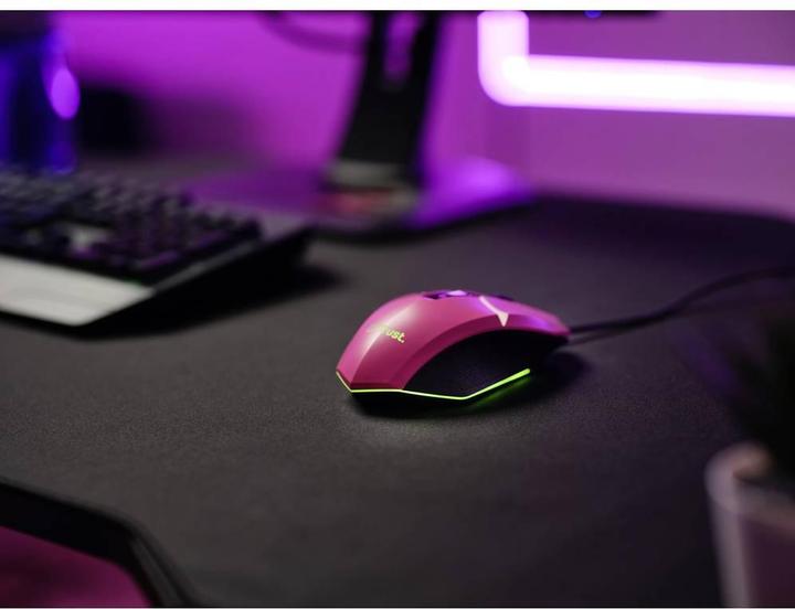 Actual product image Trust Gxt109p Felox Gaming Mouse Pink (Cable)
