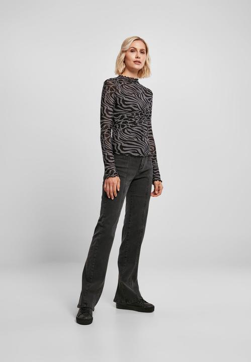 Immagine prodotto Urban Classics Donna AOP Mesh Turtleneck Longsleeve (4XL)