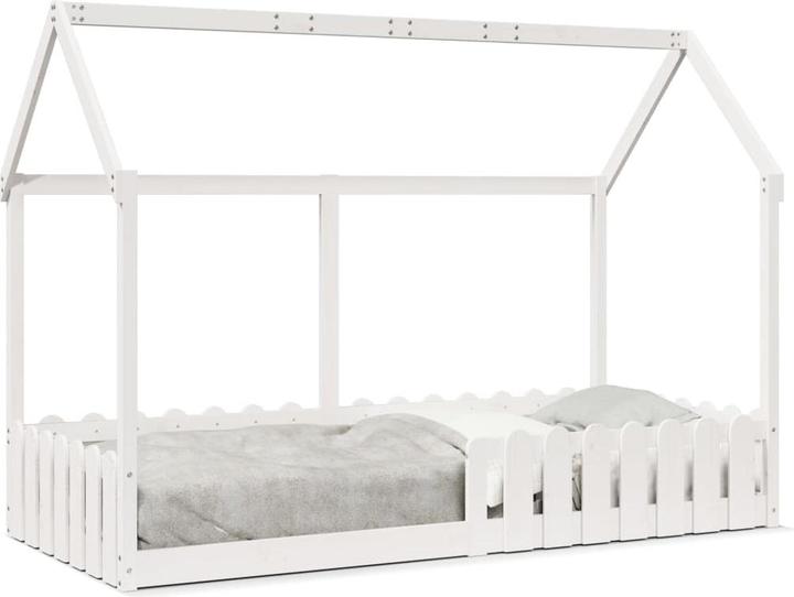 Produktbild VidaXL Kinderbett Hausbett Kiefer (70 x 140 cm)