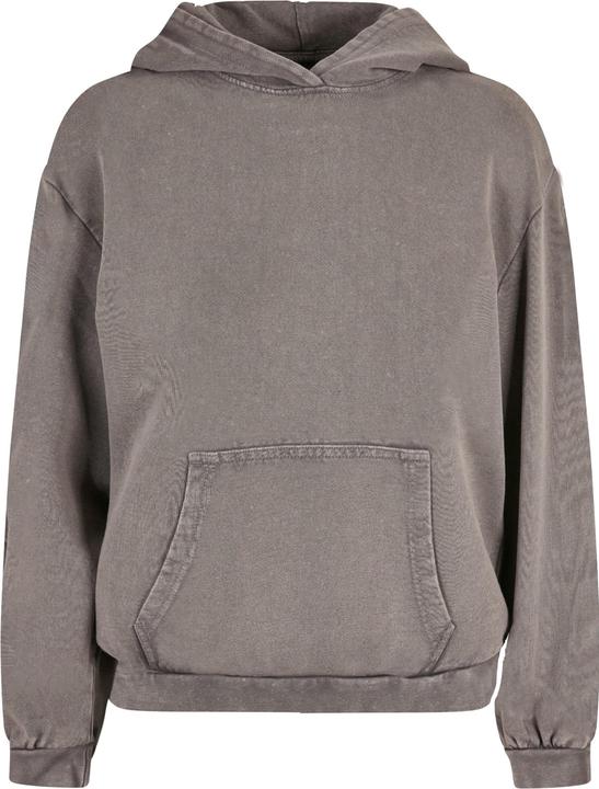 Merchcode Ladies Love Acid Washed Oversized Hoody - 187691